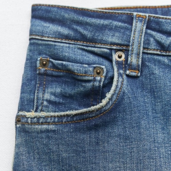 SOLD - Zara Maxi Denim Skirt - Picture 6 of 8